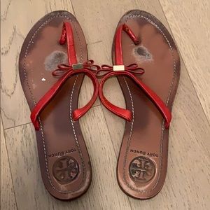 Tory Burch Sandals in Red